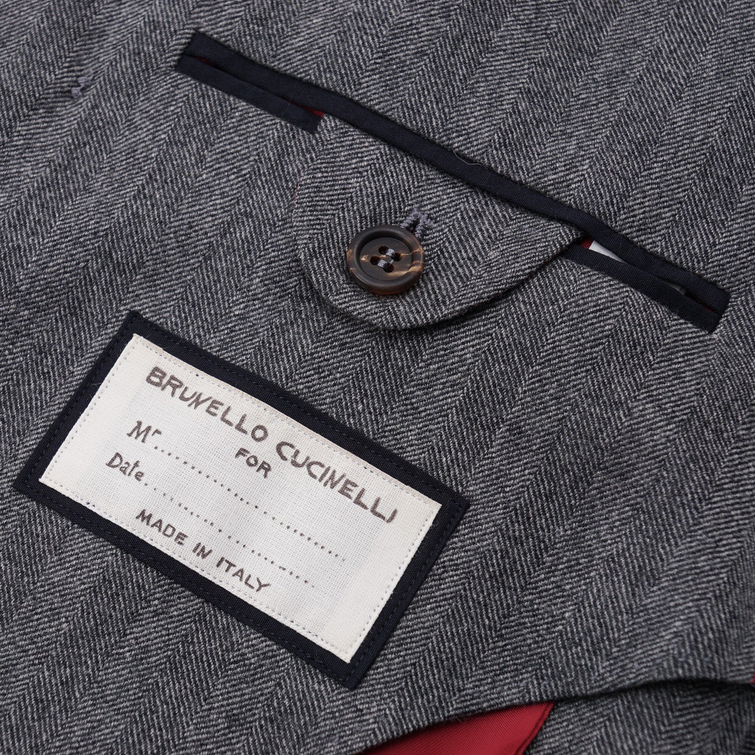 Brunello Cucinelli Herringbone Cashmere Sport Coat - Top Shelf Apparel