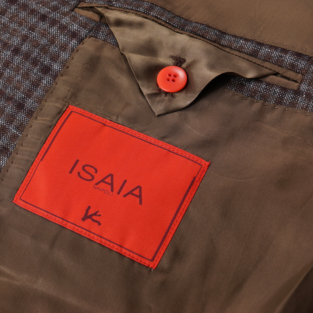 Isaia Layered Check Soft Wool Sport Coat - Top Shelf Apparel