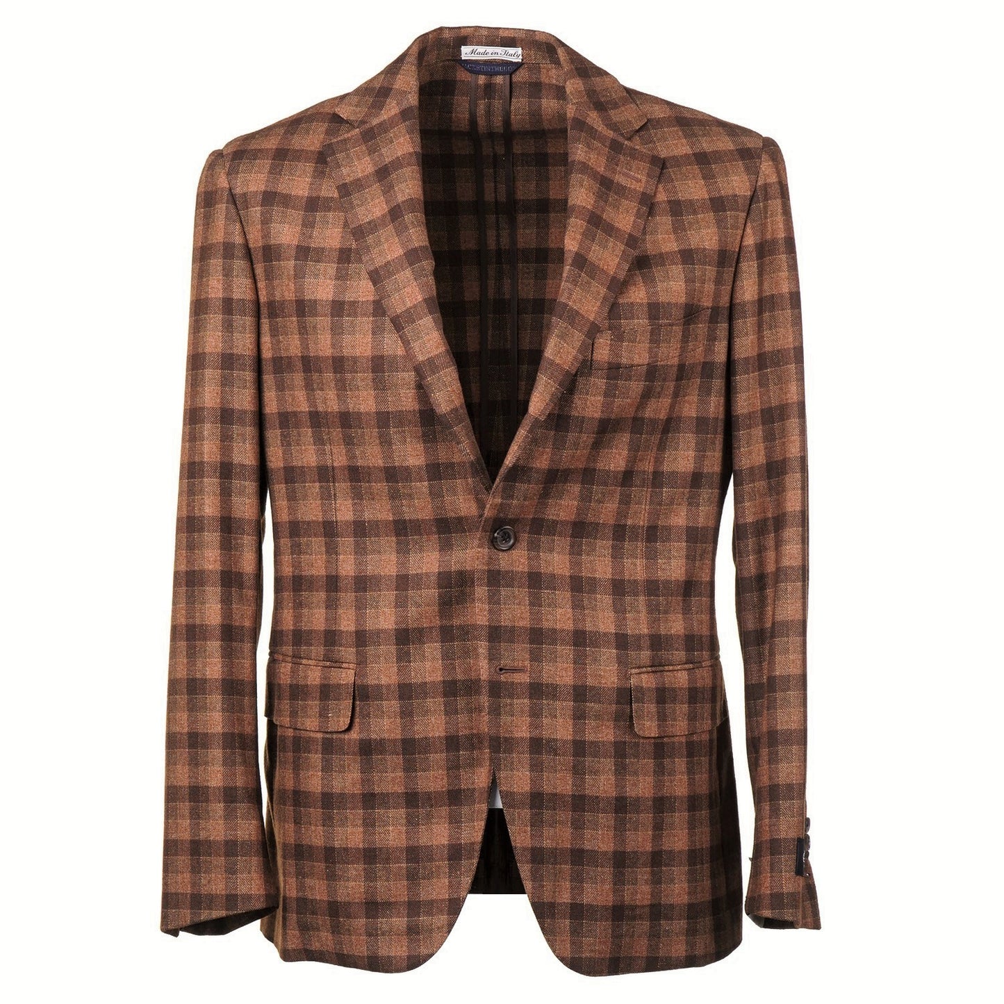 Belvest Tonal Check Wool-Silk-Cashmere Sport Coat - Top Shelf Apparel