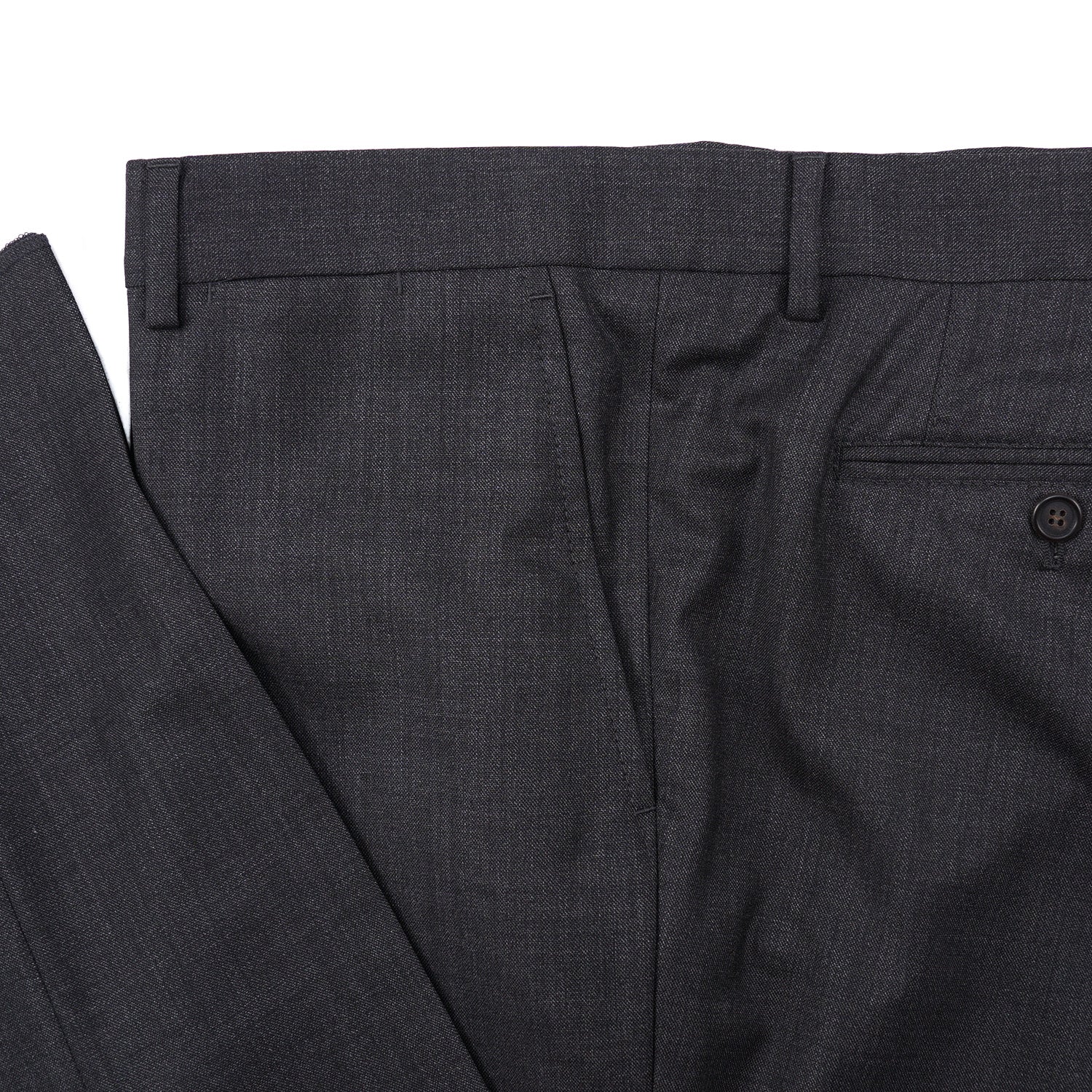 Brunello Cucinelli Slim-Fit Charcoal Gray Wool Suit - Top Shelf Apparel