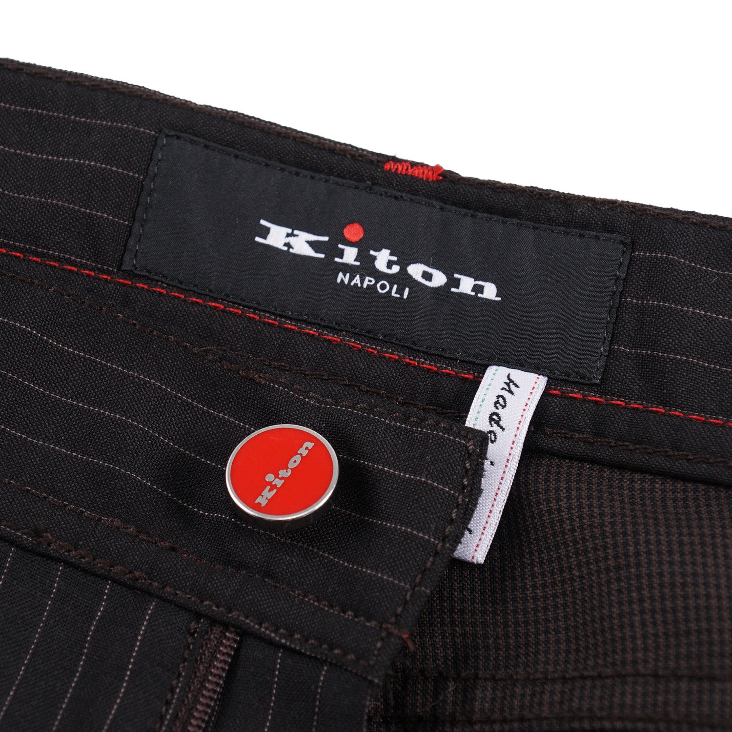Kiton Slim Fit Five-Pocket Lightweight Wool Pants - Top Shelf Apparel