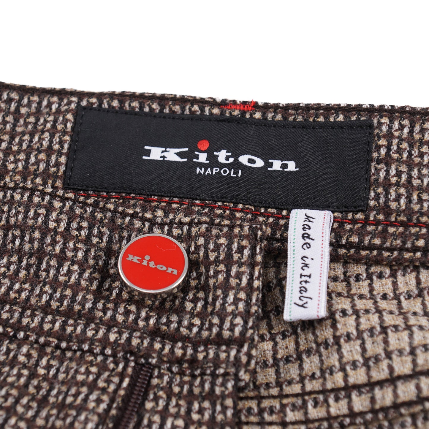 Kiton Slim Fit Five-Pocket Soft Flannel Wool Pants - Top Shelf Apparel