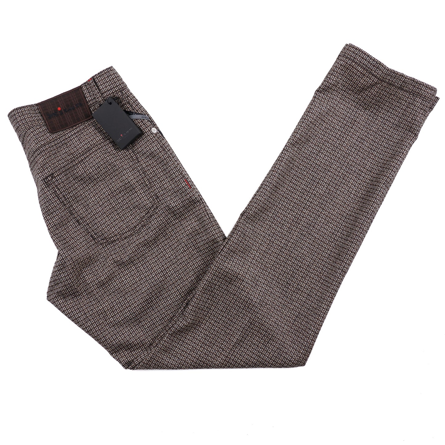 Kiton Slim Fit Five-Pocket Soft Flannel Wool Pants - Top Shelf Apparel