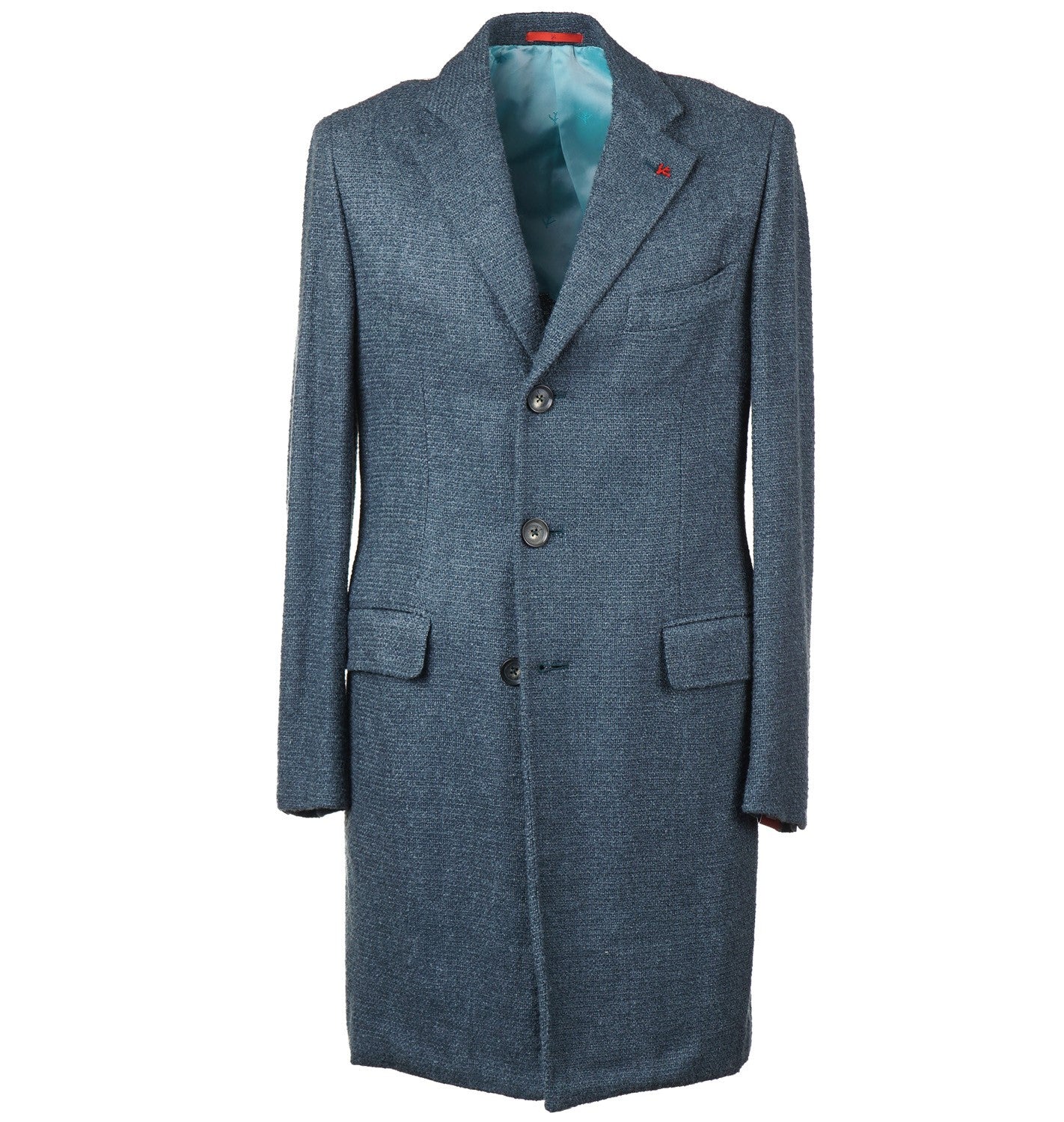 Isaia Slim-Fit Wool Silk and Cashmere Overcoat - Top Shelf Apparel