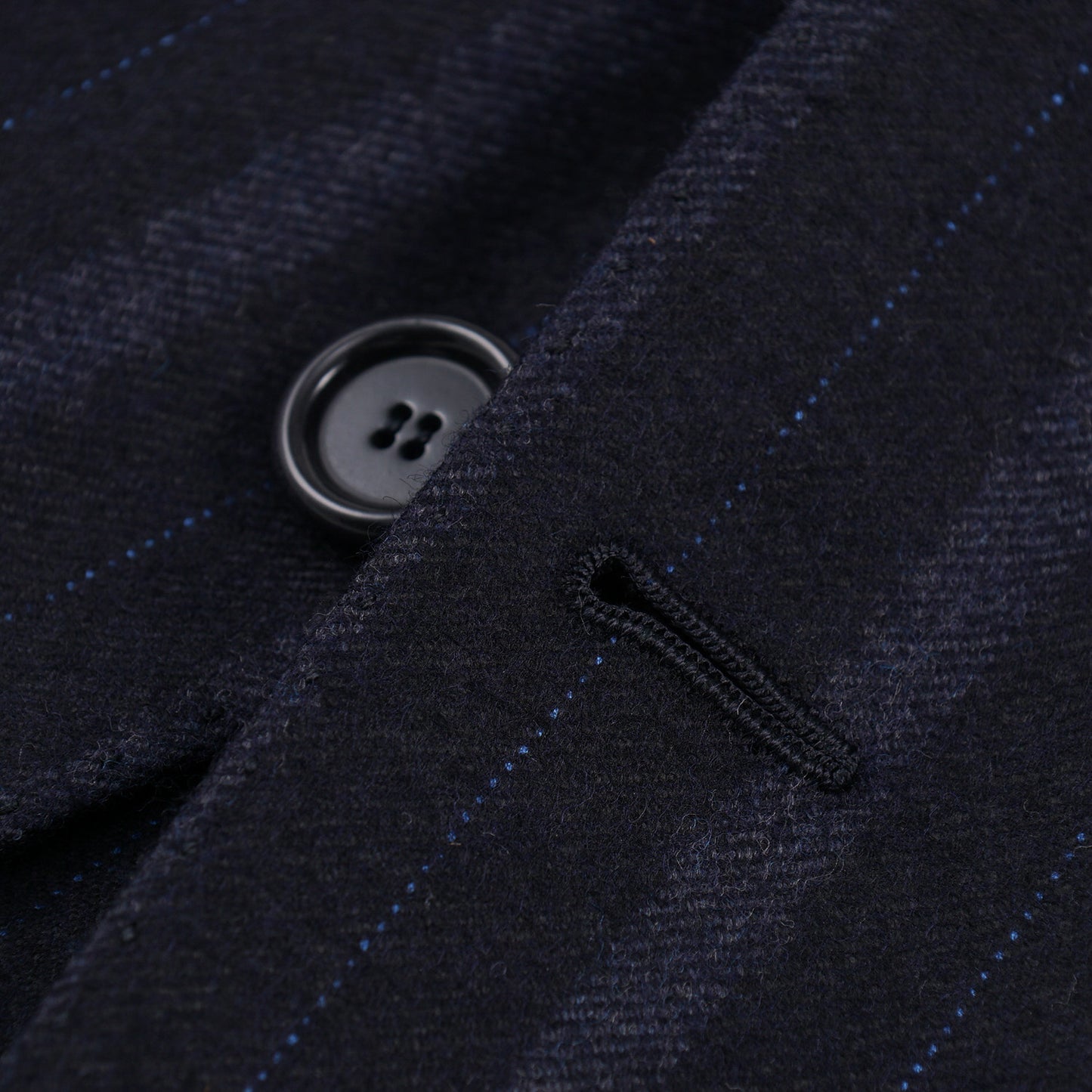 Cesare Attolini Chalk Stripe Soft Flannel Wool Suit - Top Shelf Apparel