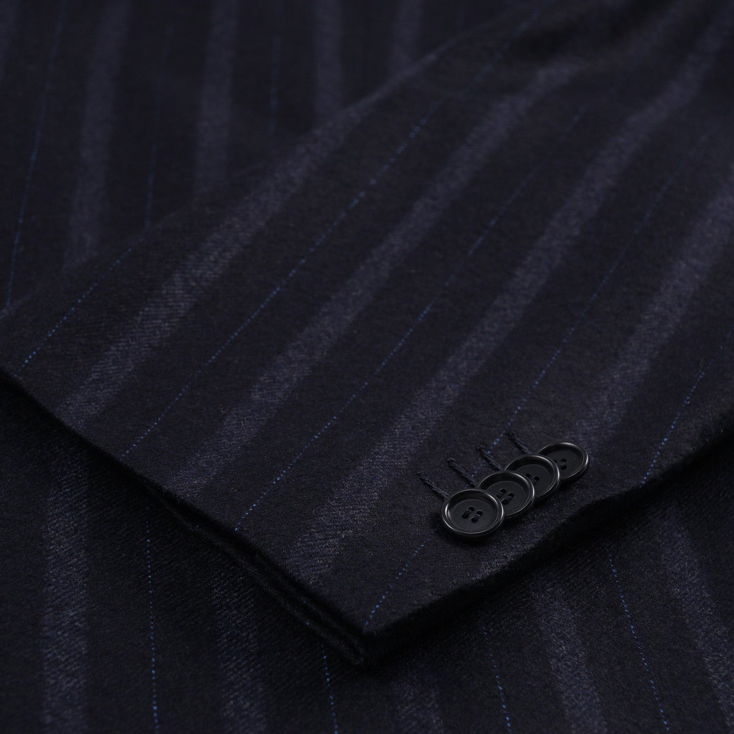 Cesare Attolini Chalk Stripe Soft Flannel Wool Suit - Top Shelf Apparel