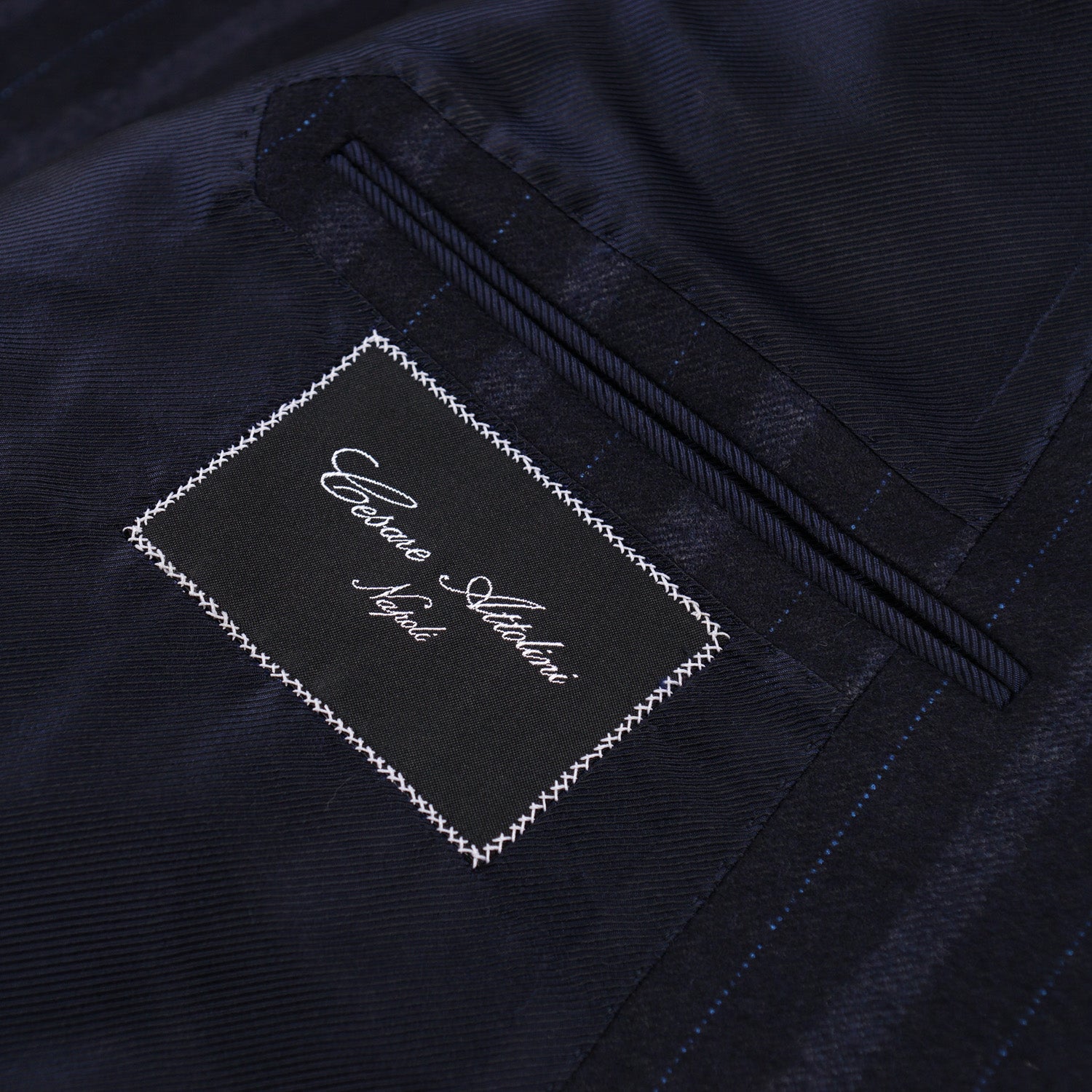 Cesare Attolini Chalk Stripe Soft Flannel Wool Suit - Top Shelf Apparel