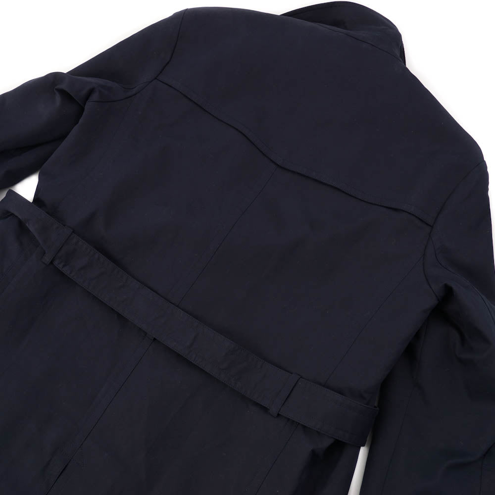 Boglioli Navy Cotton Coat with Wool Liner - Top Shelf Apparel