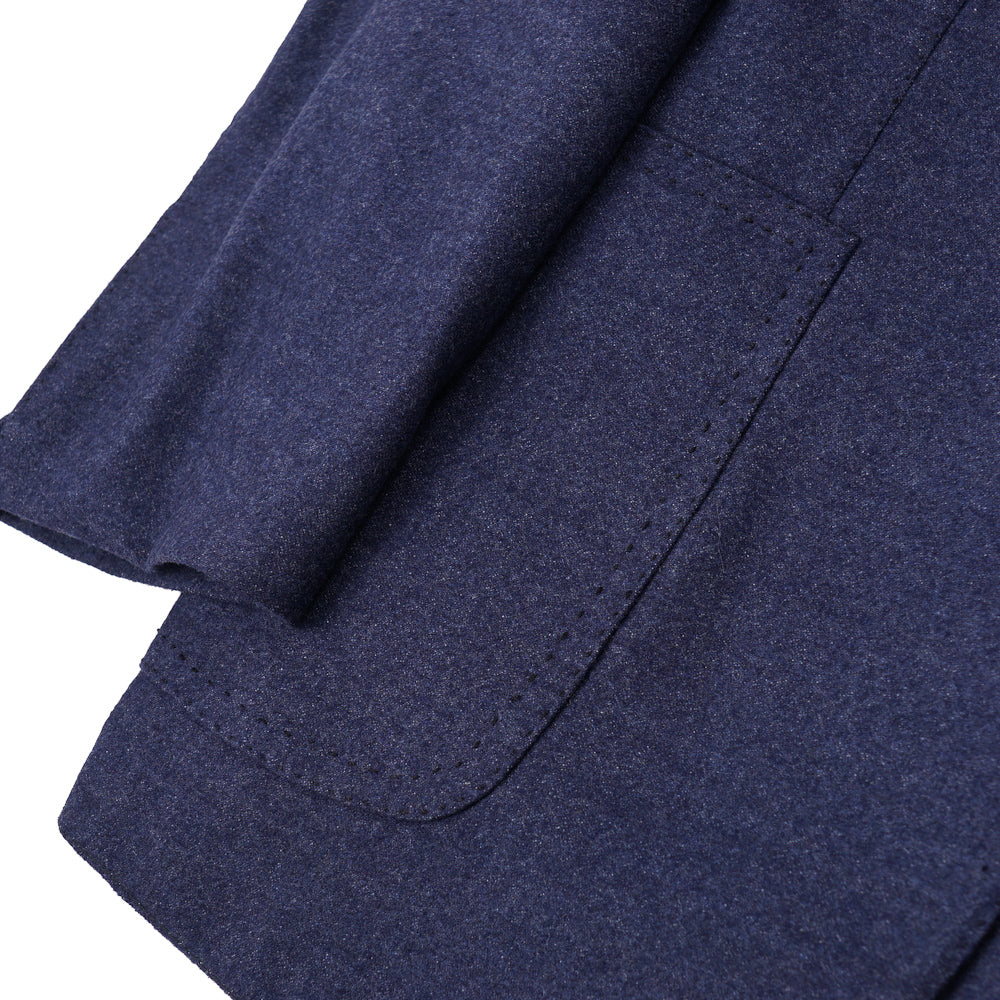 Mauro Blasi Blue Flannel Wool Suit - Top Shelf Apparel