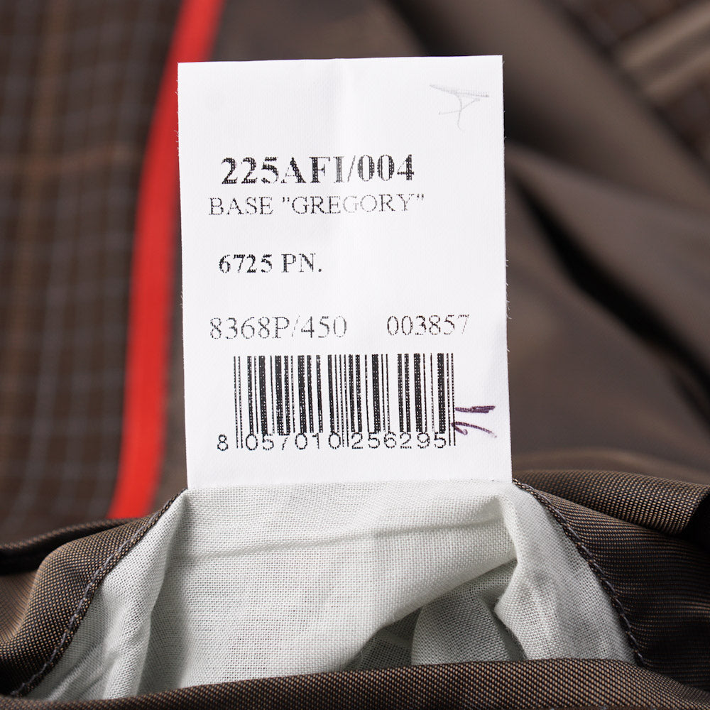 Isaia Brown Check 'Super 130s Travel' Wool Suit - Top Shelf Apparel