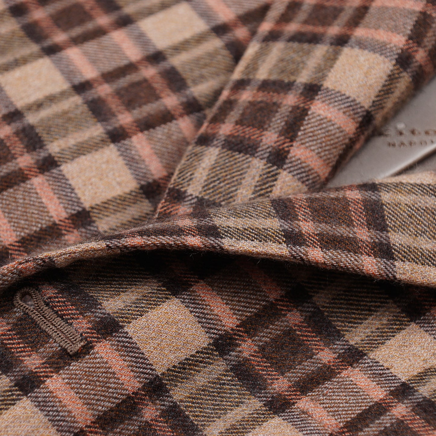 Kiton Layered Check Soft Cashmere Sport Coat - Top Shelf Apparel