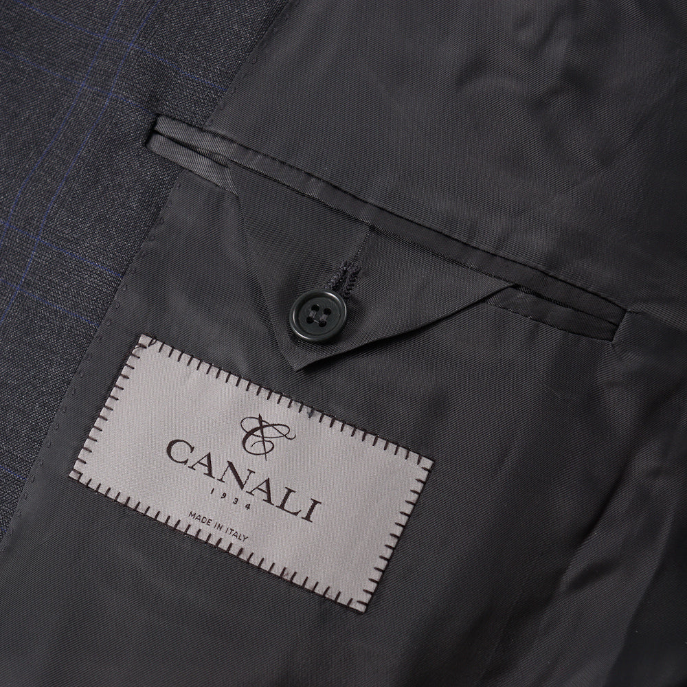 Canali Gray Check Wool Sport Coat - Top Shelf Apparel