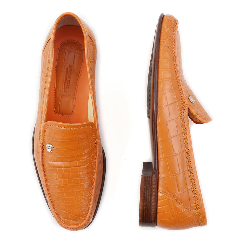 Stefano Ricci Unlined Crocodile Loafers - Top Shelf Apparel