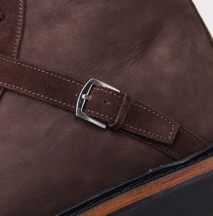 Kiton Nubuck Leather Ankle Boots - Top Shelf Apparel