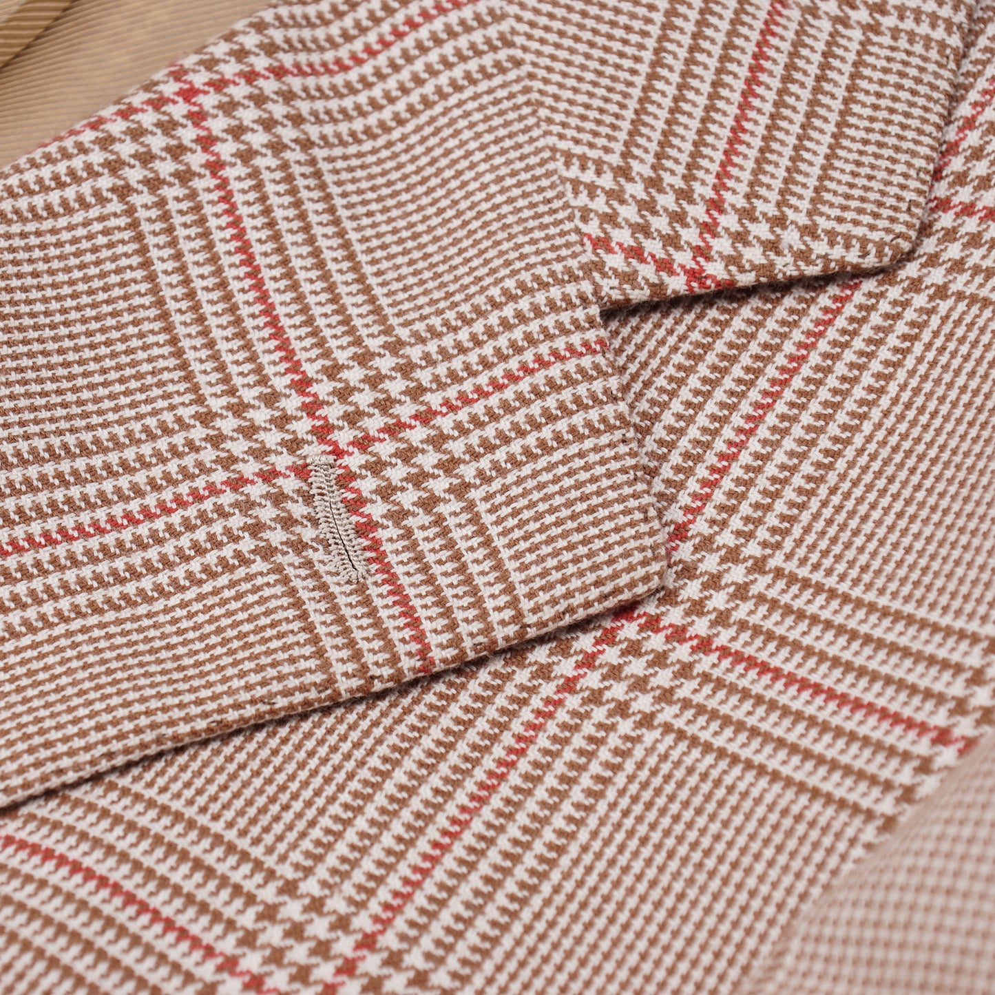 Cesare Attolini Layered Check Cotton Sport Coat - Top Shelf Apparel