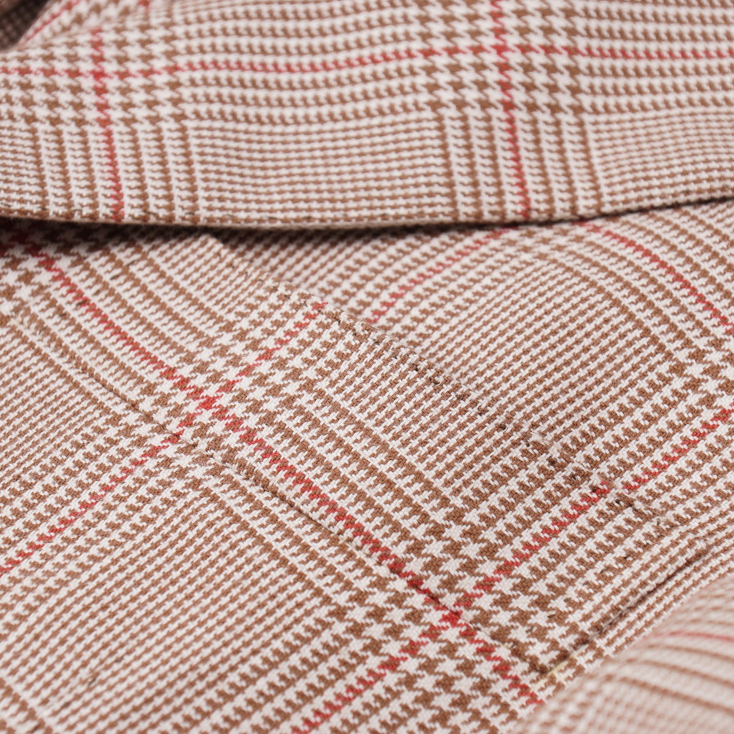 Cesare Attolini Layered Check Cotton Sport Coat - Top Shelf Apparel