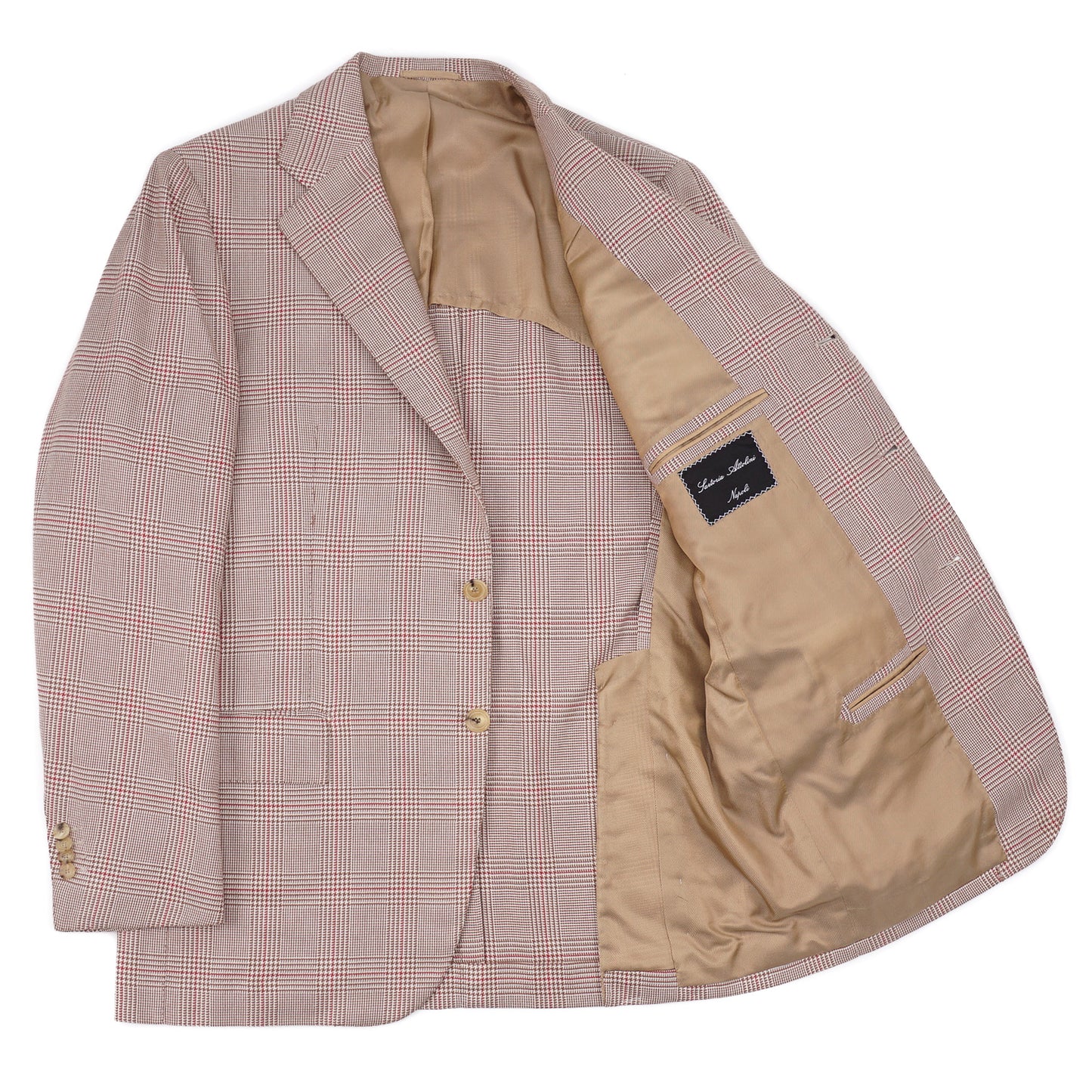 Cesare Attolini Layered Check Cotton Sport Coat - Top Shelf Apparel