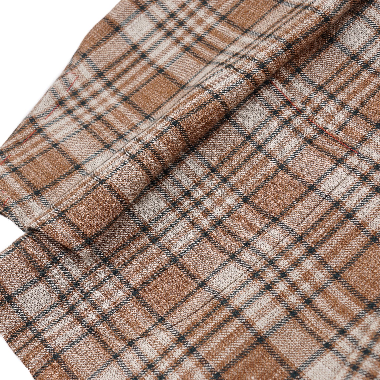 Isaia Layered Check Wool-Silk-Linen Sport Coat - Top Shelf Apparel