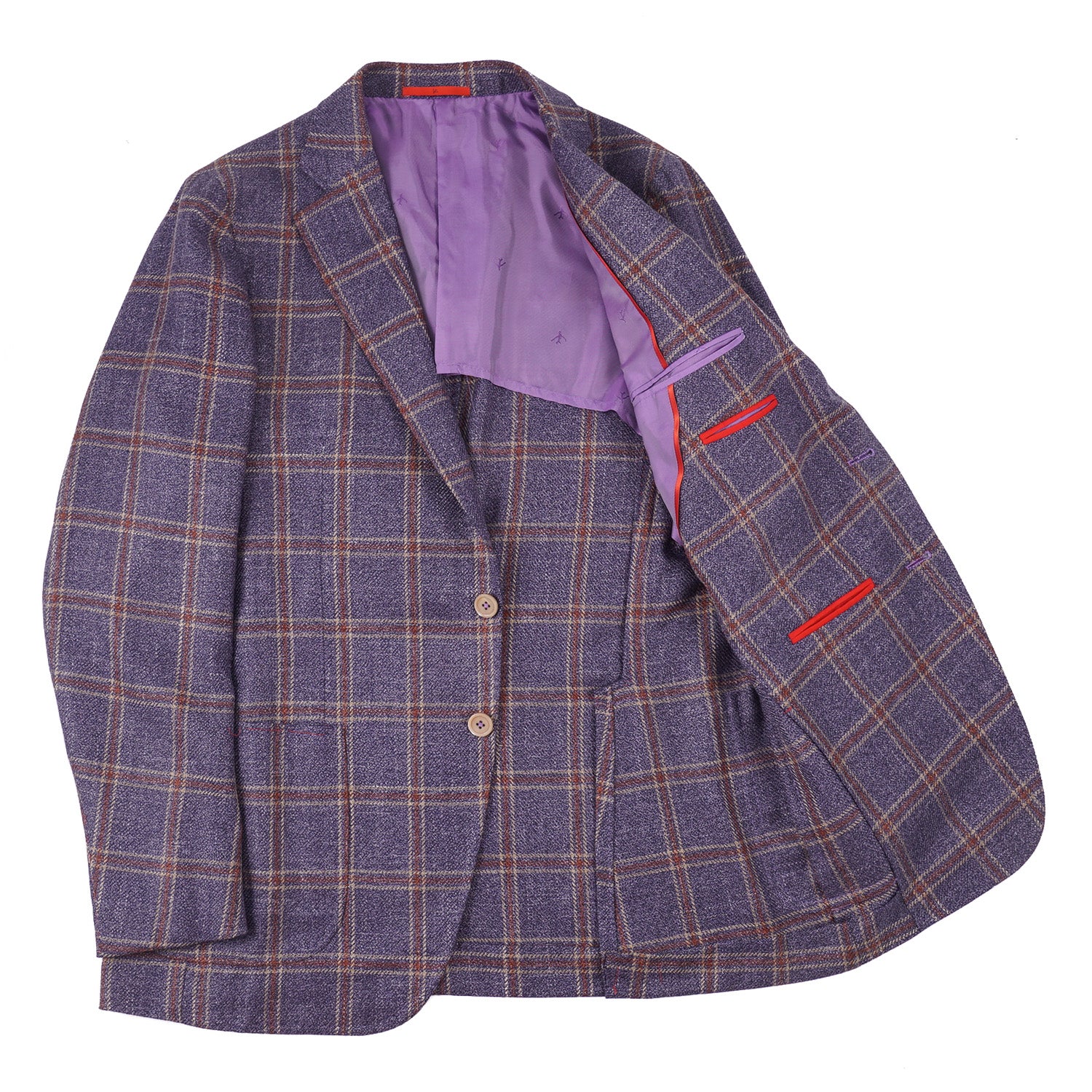 Isaia Woven Wool-Silk-Linen Sport Coat - Top Shelf Apparel