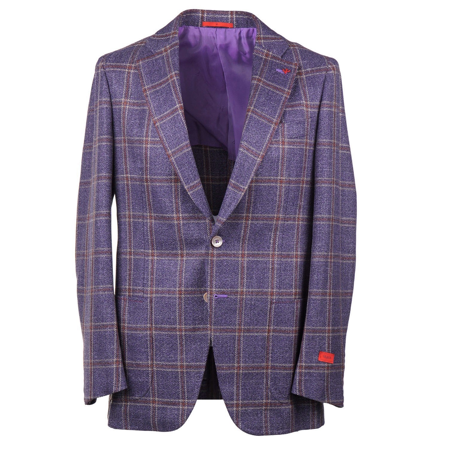 Isaia Woven Wool-Silk-Linen Sport Coat - Top Shelf Apparel