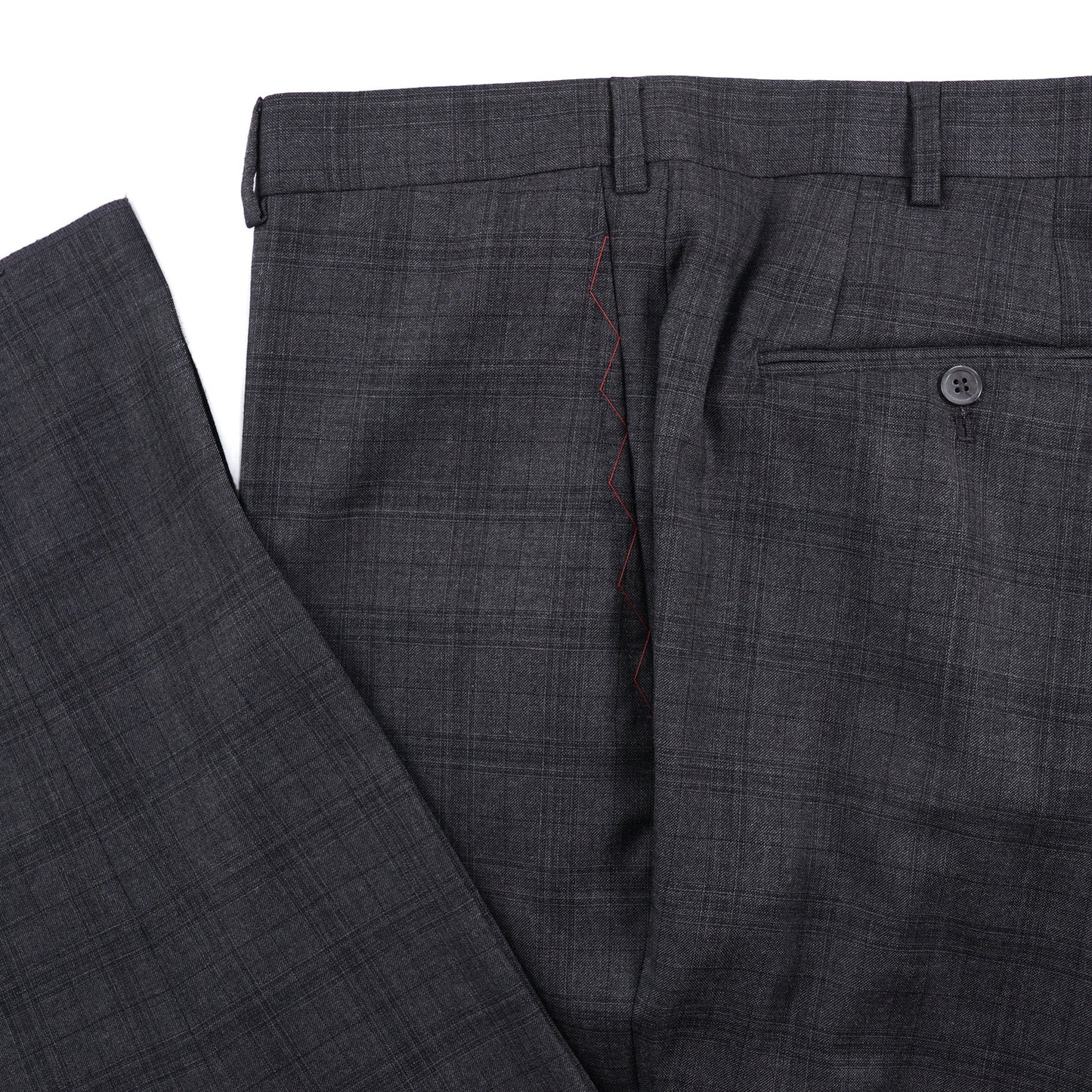 Isaia Extra-Slim Layered Check Wool Suit - Top Shelf Apparel
