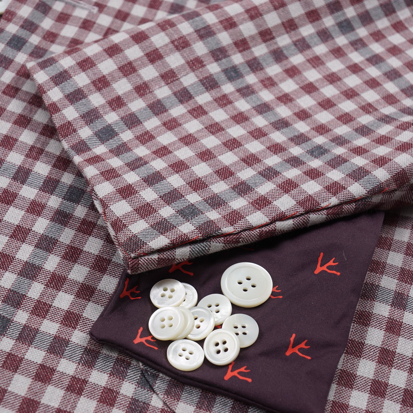 Isaia Layered Check Wool-Cashmere-Silk Sport Coat - Top Shelf Apparel