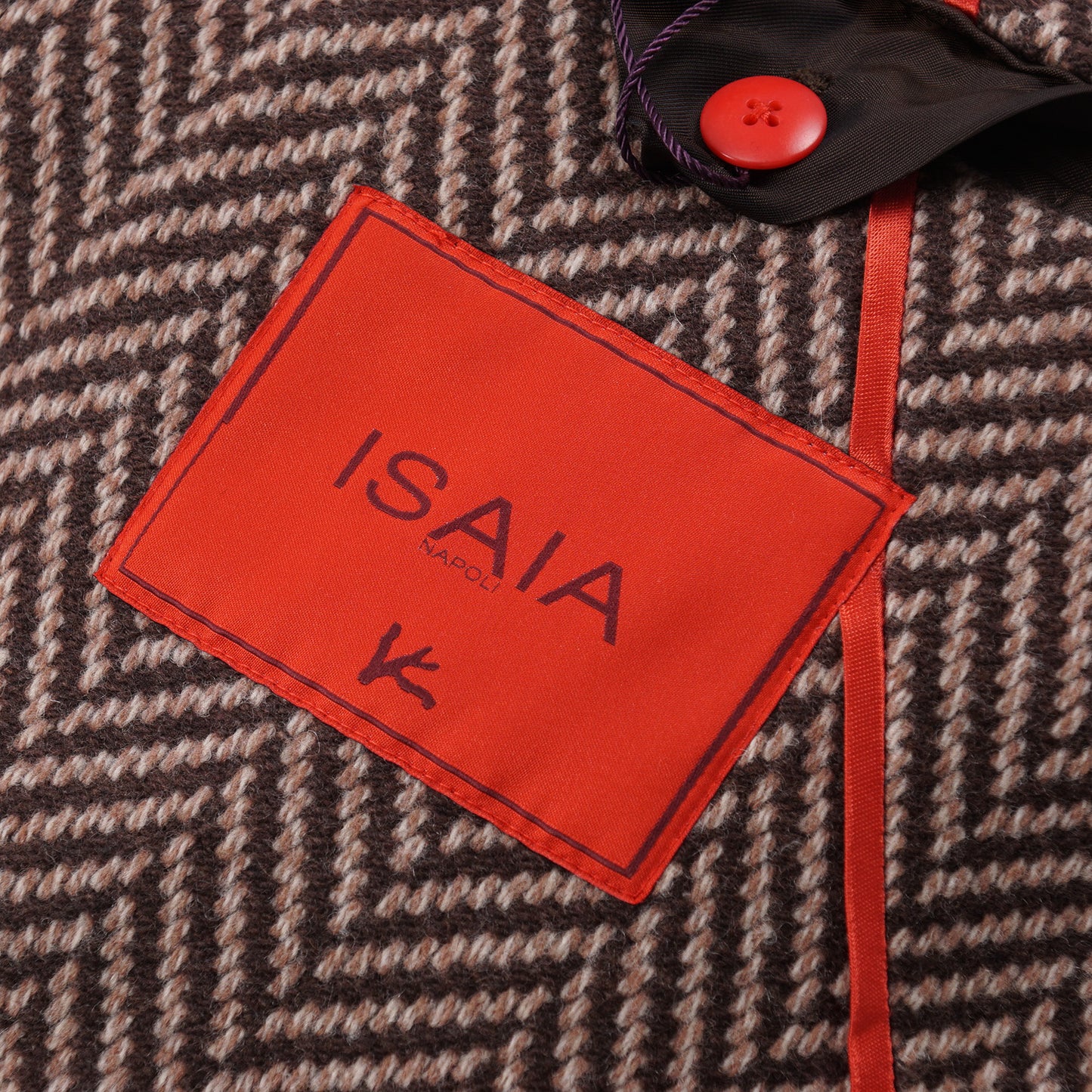 Isaia Soft Herringbone Wool-Cashmere Overcoat - Top Shelf Apparel