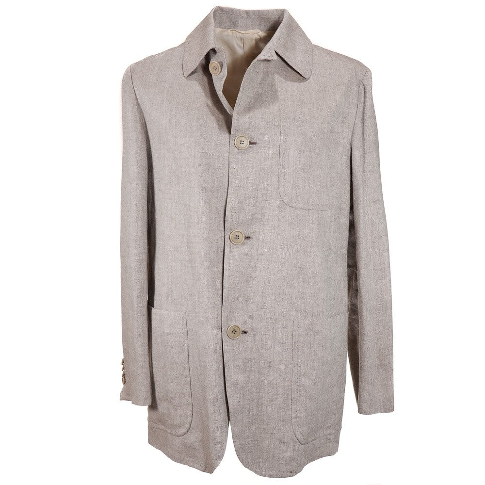 Kiton Casual Woven Linen Jacket - Top Shelf Apparel