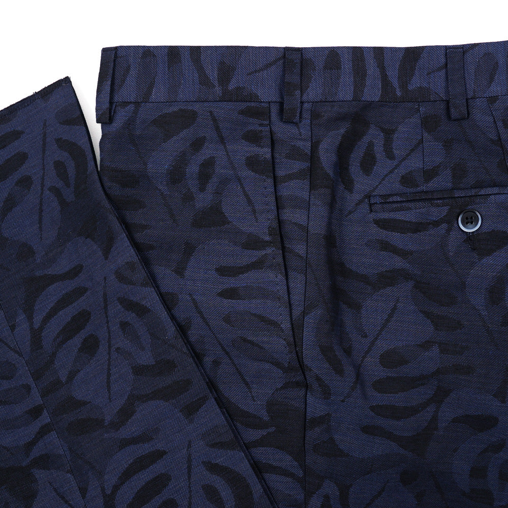 Roda Tropical Print Linen and Cotton Suit - Top Shelf Apparel