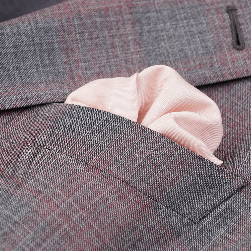 Ermenegildo Zegna Gray-Pink Check Wool Sport Coat - Top Shelf Apparel